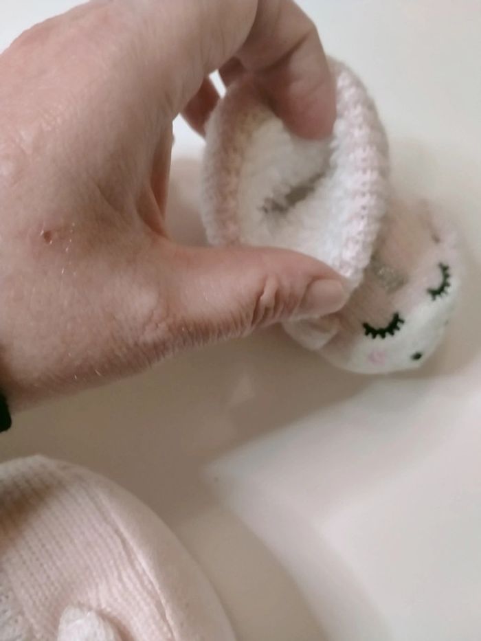 Chaussons bébé licorne tout doux - photo numéro 7
