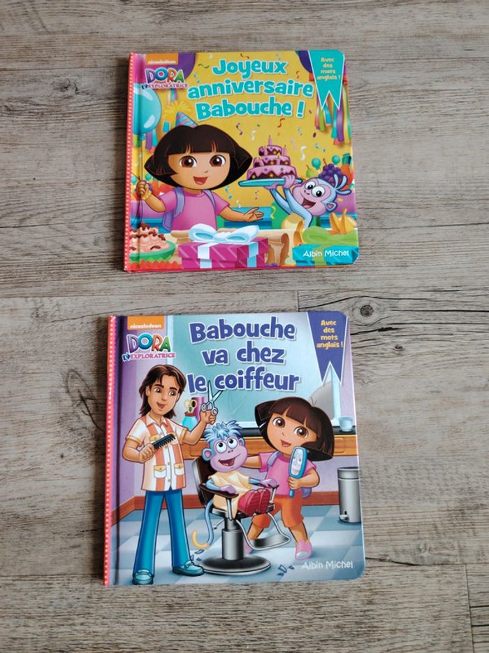 Lot de 2 livres "Dora l'exploratrice"
