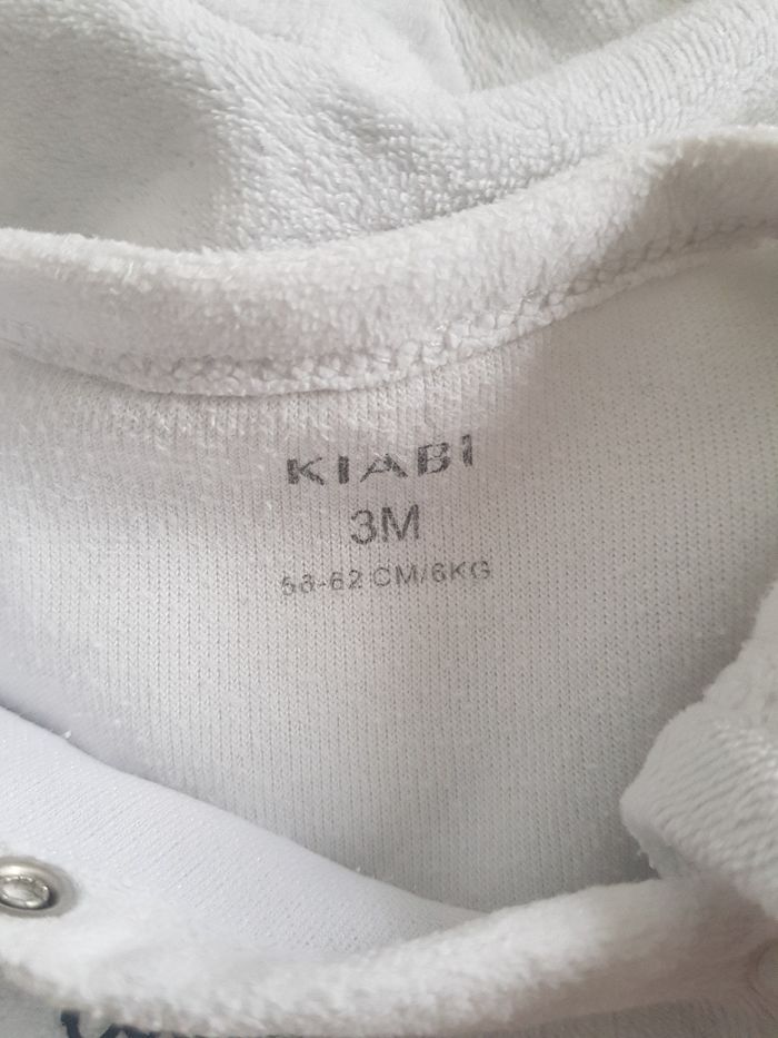 Kiabi - Grenouillère / pyjama une pièce / dors bien en velours - photo numéro 4