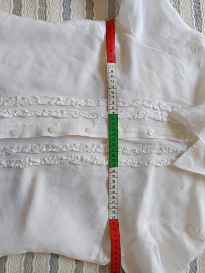Chemise Mexx t.40 100% lin - photo numéro 4