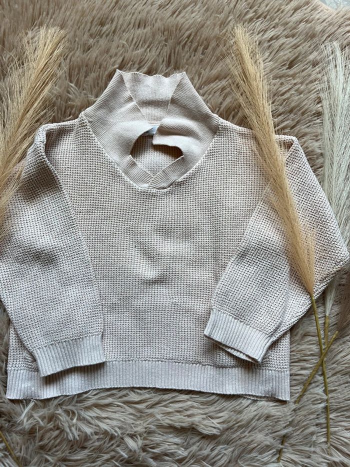 Pull beige - photo numéro 2