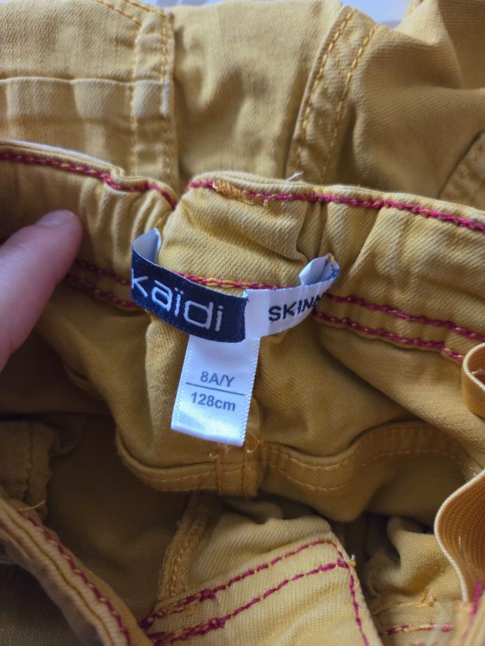 Pantalon skinny jaune - photo numéro 3