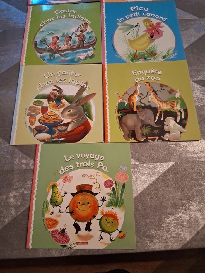 Ĺot de 7 livres casrterman - photo numéro 3