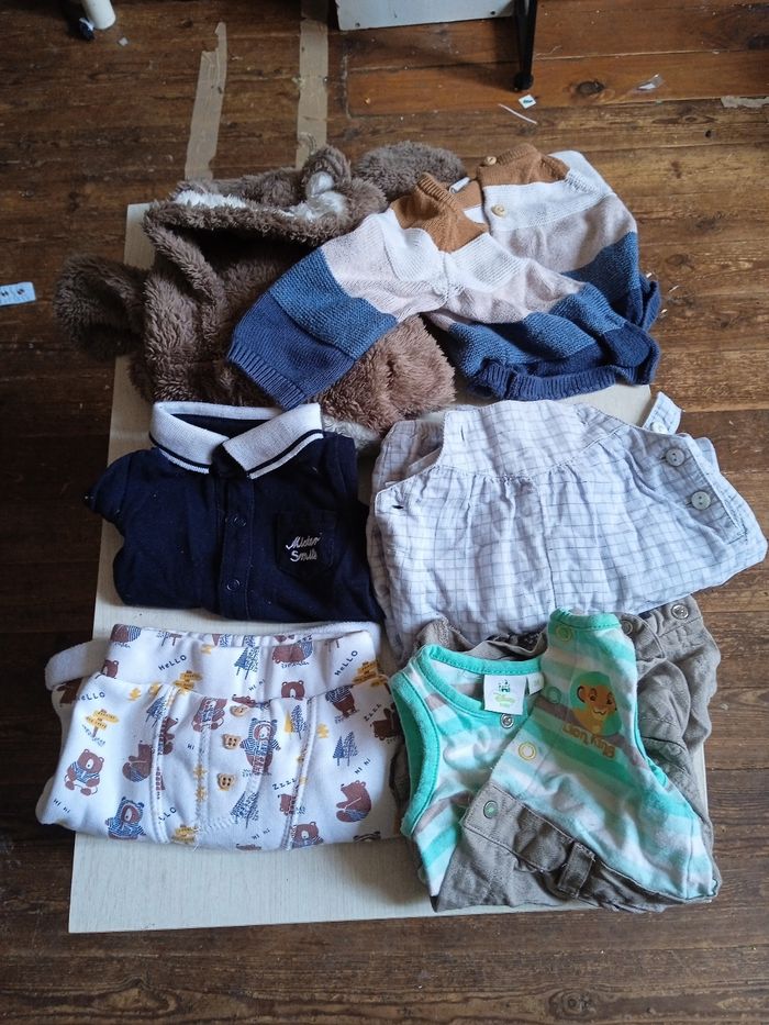 Lot de vêtements bébé garçon 1 mois - photo numéro 2