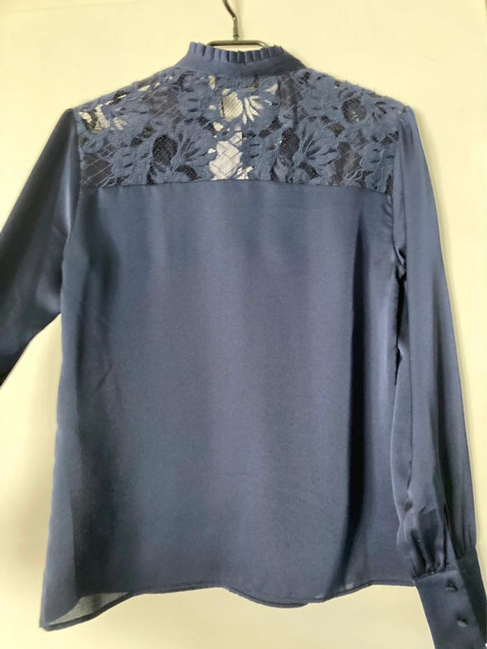 Blouse bleu marine Sinequanone taille S neuve - photo numéro 2