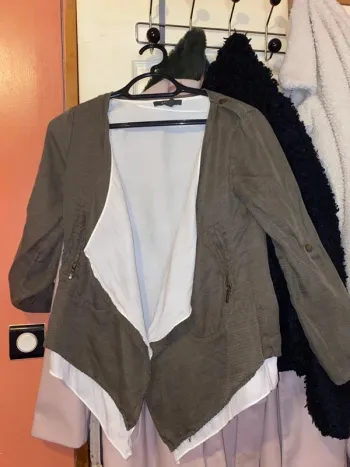 Veste femme vert kaki Esprit