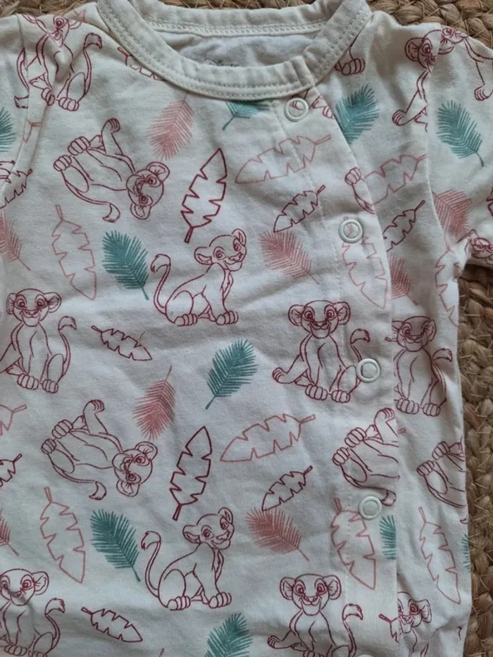 Pyjama léger Le Roi Lion naissance - photo numéro 3