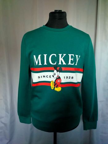 Sweat Disney Mickey vert – Primark – Taille XS