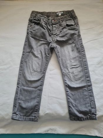 Jean gris clair 36 mois Verbaudet