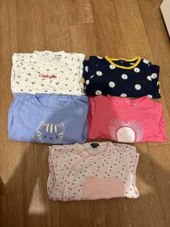 Lot de 5 pyjama