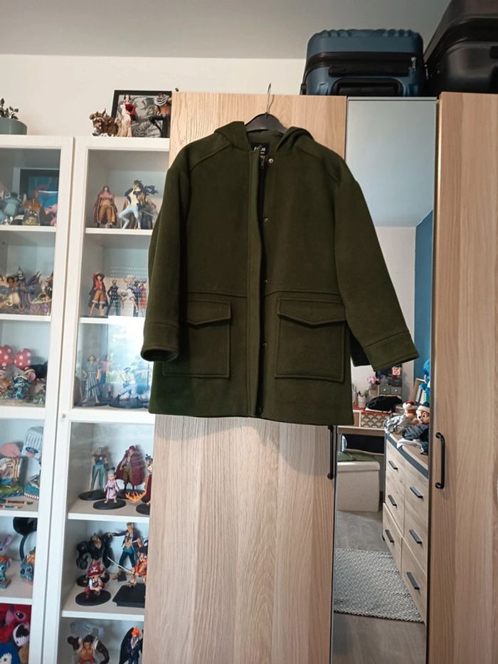 Manteau vert kaki neuf Ekyog Ethical Fashion - Taille S 36 - photo numéro 2