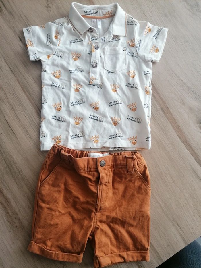 Ensemble short et t-shirt