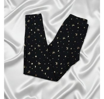 Legging noir et doré 10 ans - kiabi