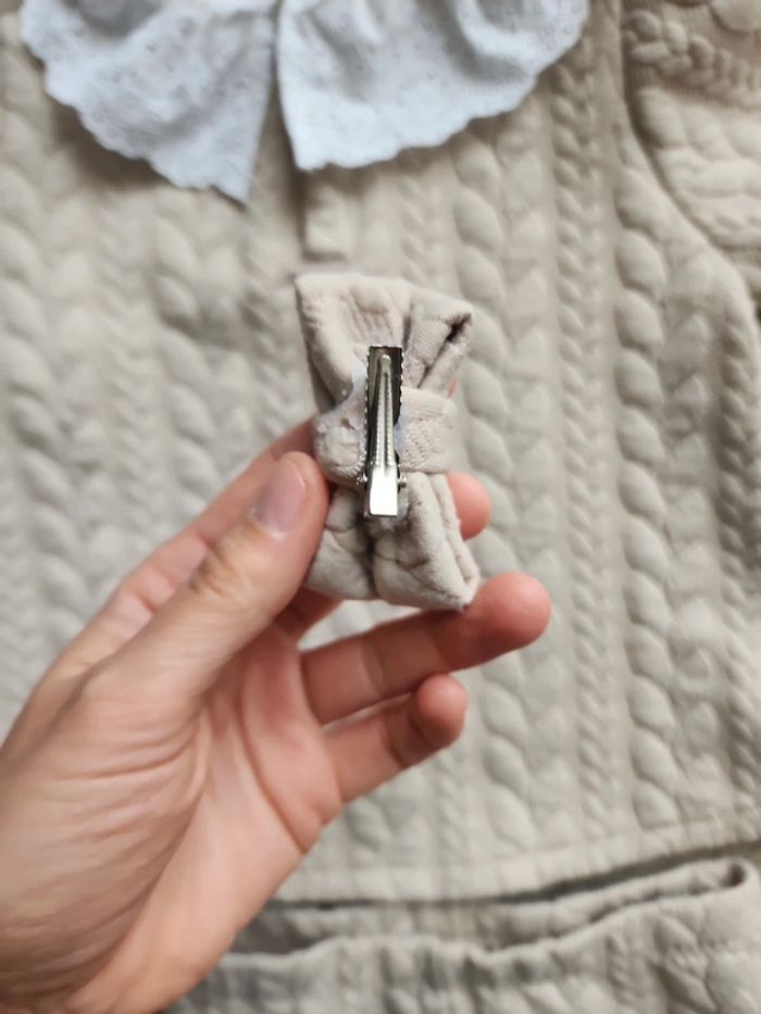 Ensemble Alix beige col broderie 24/36mois - photo numéro 14