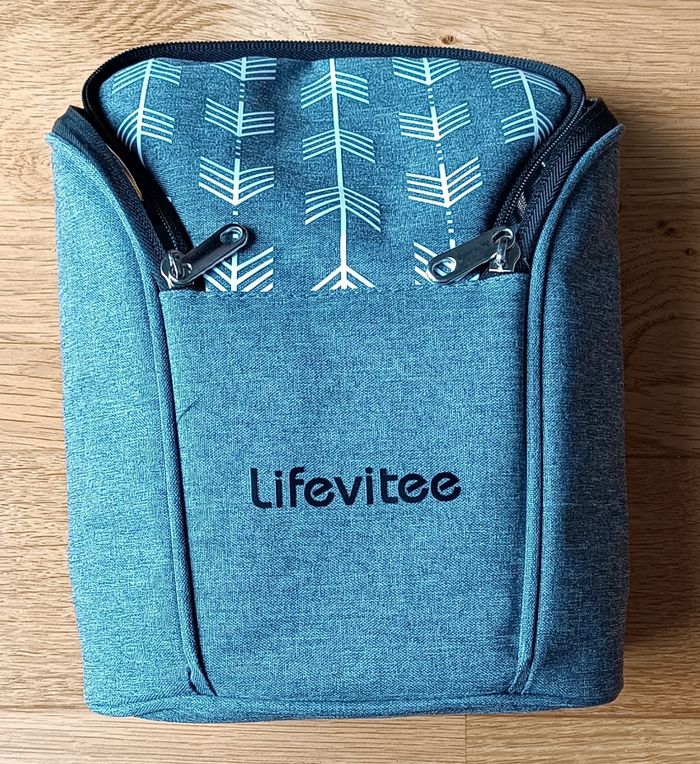 Petit Sac/Petite Sacoche Isotherme Grise Lifevitee