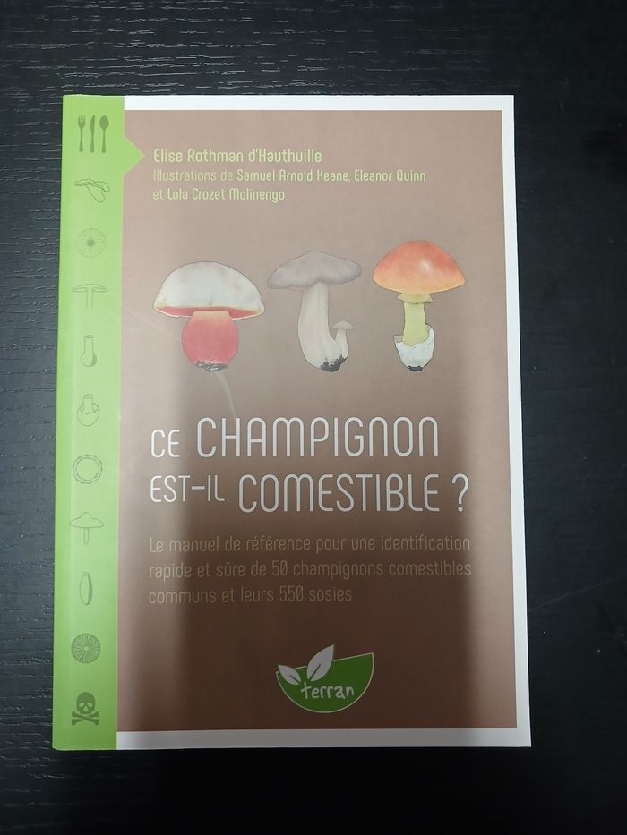Livre Ce champignon est il comestible Élise Rothman