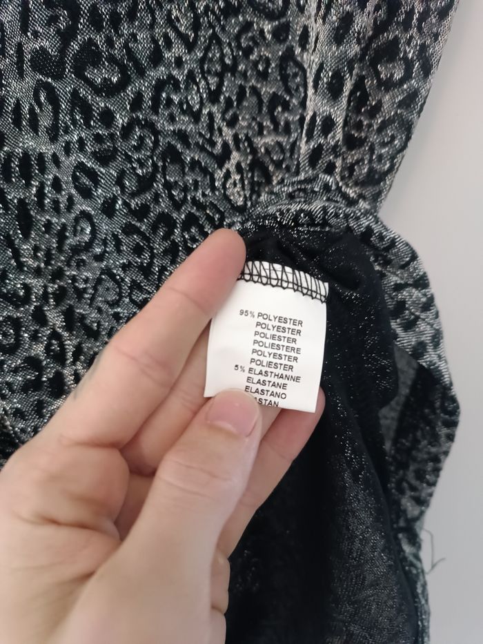 Top argenté soirée habillé - photo numéro 8