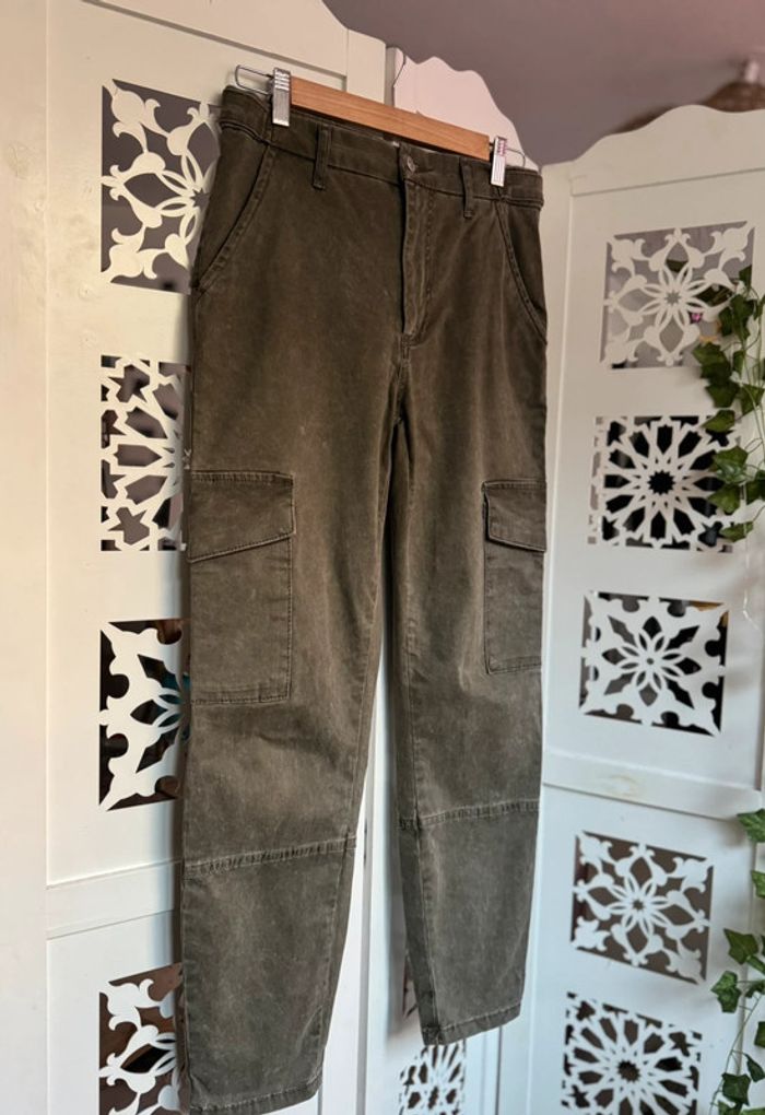 Pantalon Cargo Kaki Urban Outfitters T.27 - photo numéro 2