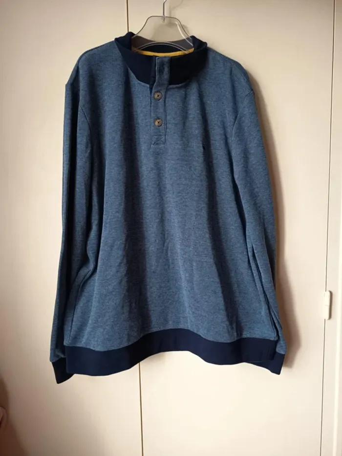 polo manches longues. grande taille. marque Charles de seyne (A184) - photo numéro 4