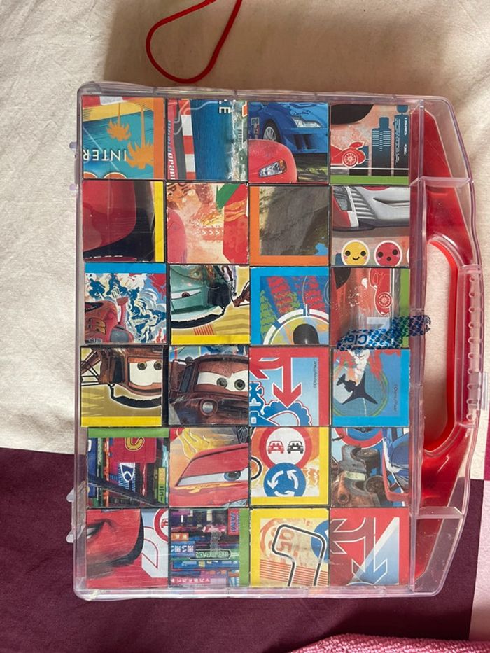 Puzzle cubes cars
