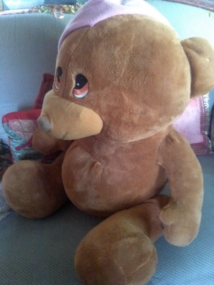 Peluche géante ourson - photo numéro 2