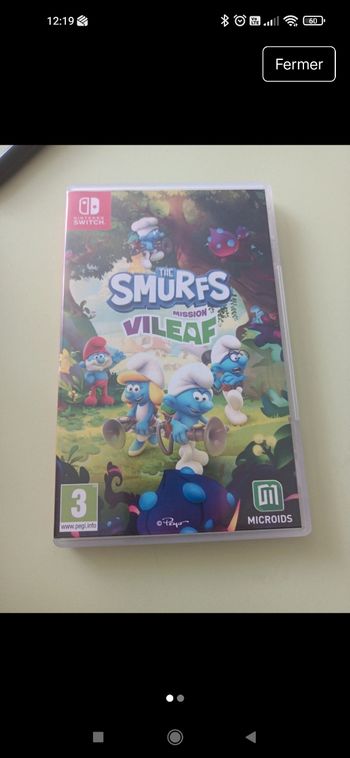 Jeux Switch les Schtroumpfs