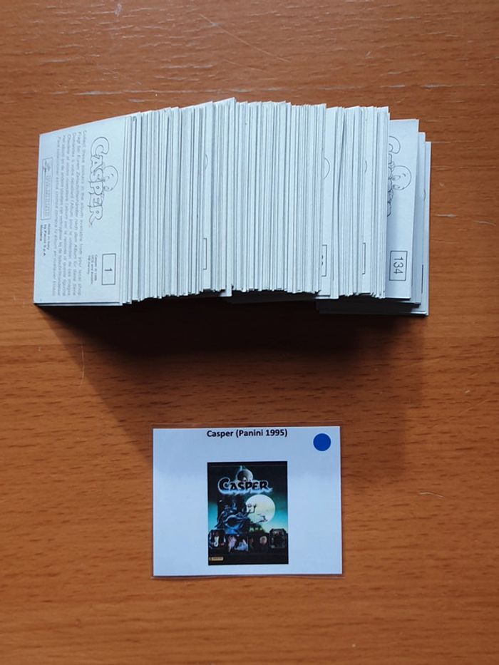 stickers panini casper 1995