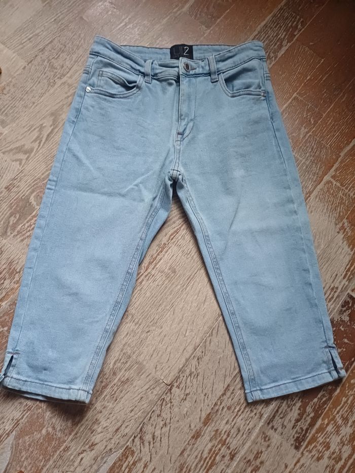Pantacourt jean femme taille 36