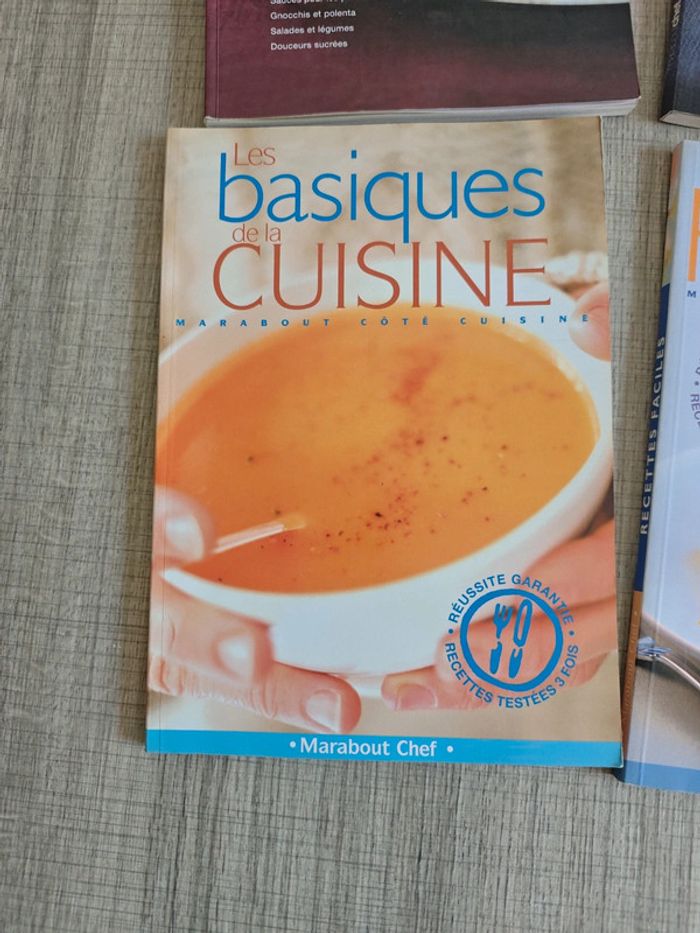 Lot de 4 livres de recettes de cuisine Marabout chef - photo numéro 11