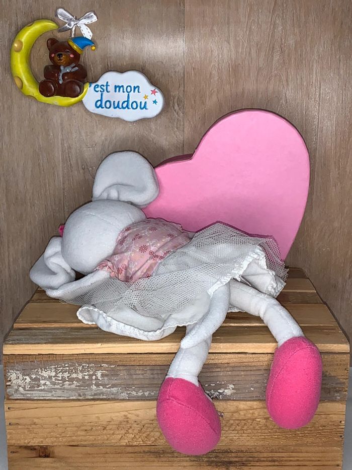 VB19 doudou souris 🐭 verbaudet - photo numéro 2