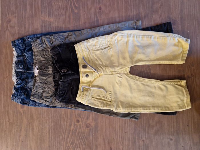 Lot de 4 pantalons bébé – 12 mois