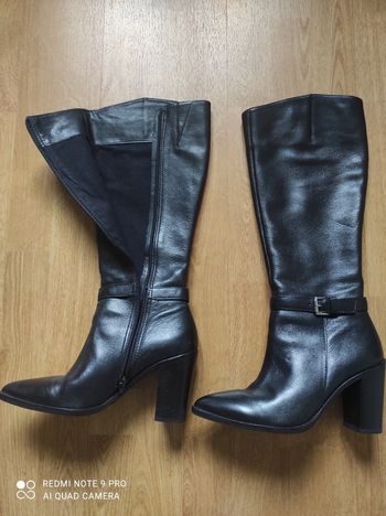 Bottes cuir femme 37