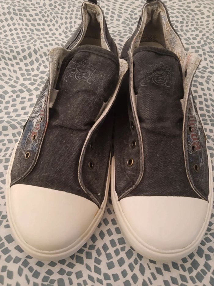 Lot de 2 paires de baskets type slip on 44 - photo numéro 5