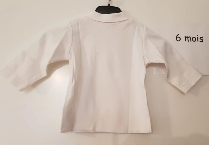 T-shirt ml col roulé Minnie disney 6 mois - photo numéro 2