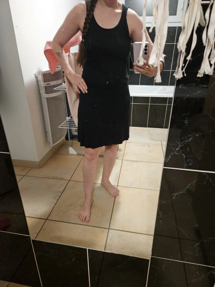 Robe noire taille 36 Lauren Vidal neuve - photo numéro 4