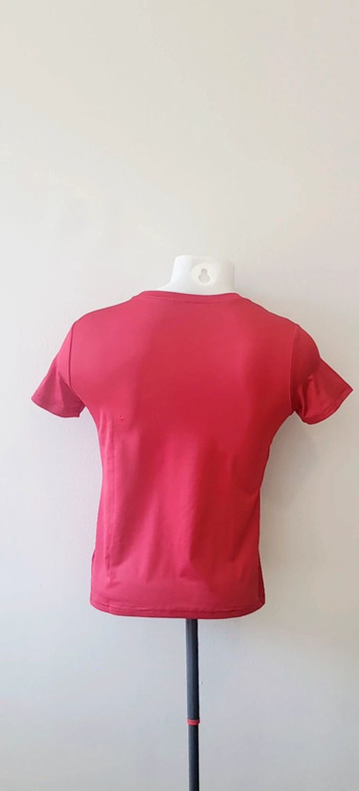 T-shirt motif ourson cœur rouge - photo numéro 2