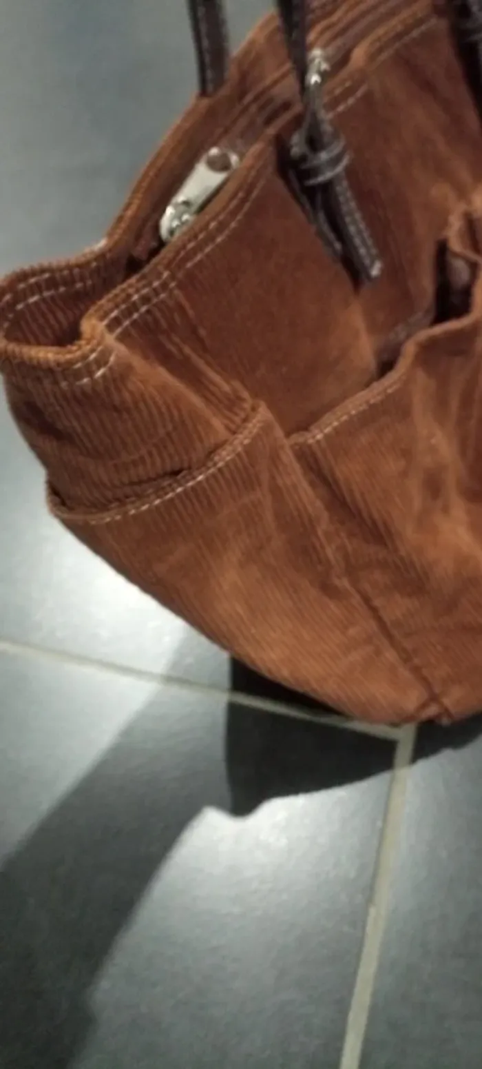 Sac a main velours - photo numéro 4
