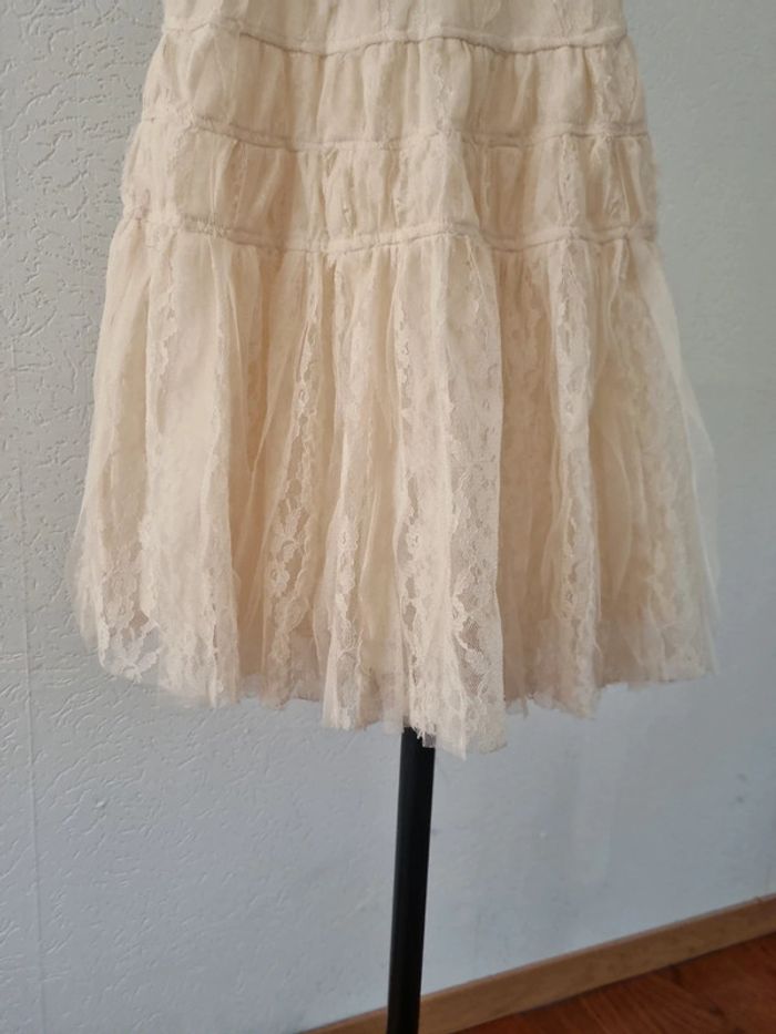 Robe écru zara - photo numéro 3