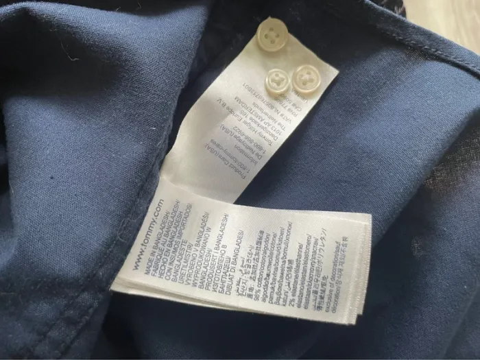 Chemise Tommy Jeans marine - photo numéro 9