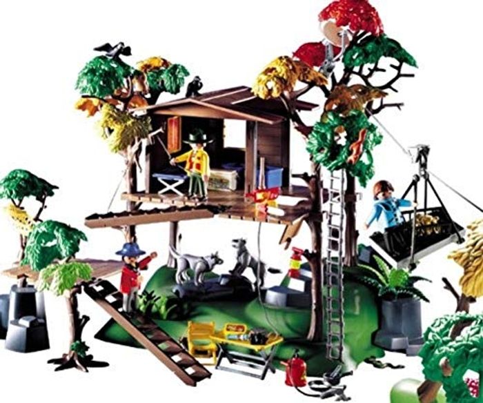 Cabane aventurier playmobil