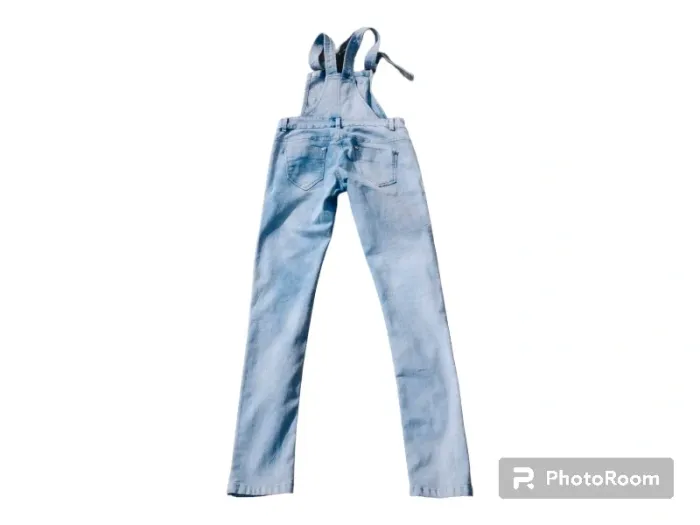 Salopette en jeans slim Jovial taille 14 ans - photo numéro 4