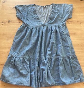 Robe bleue femme