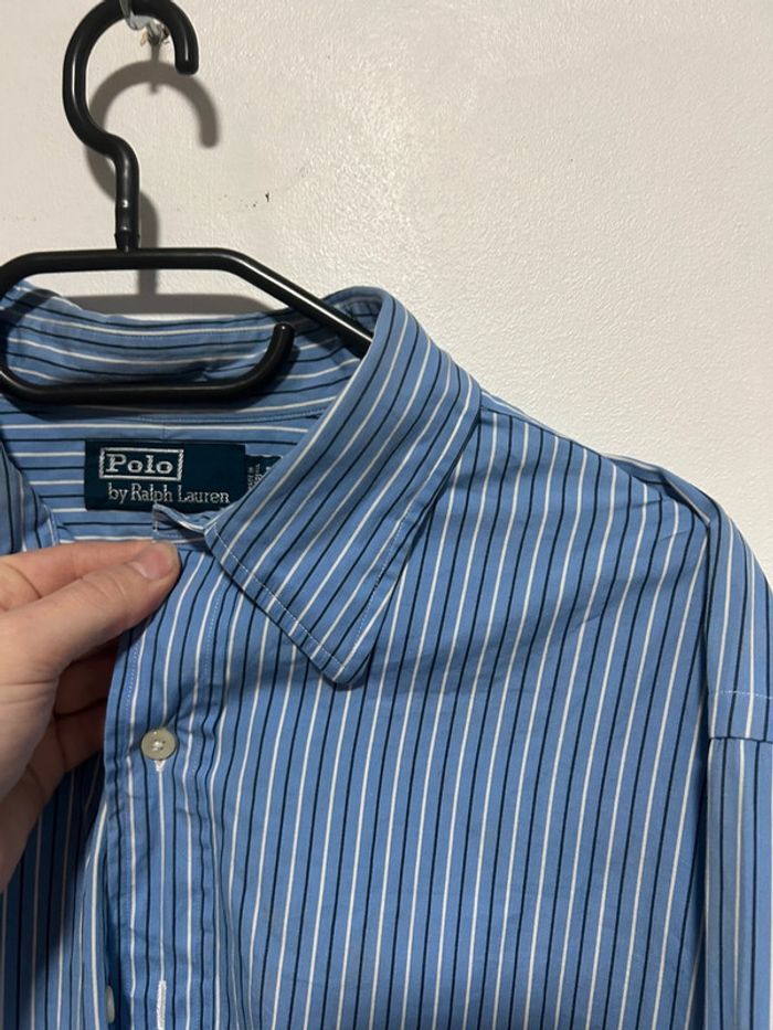 Magnifique chemise oversize à rayures • Ralph Lauren • Taille L - photo numéro 6