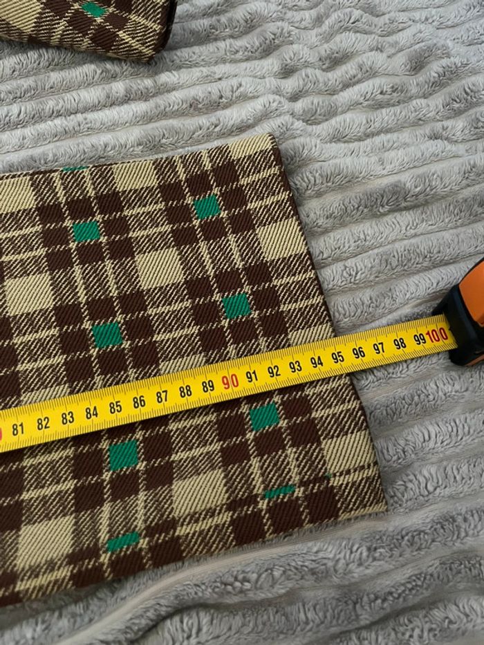 Pantalon à carreaux Dries Van Noten - 100% coton - Taille 38 - photo numéro 8