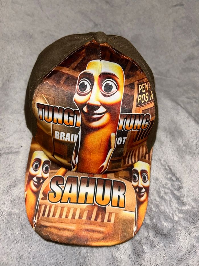 Casquette brainrot sahur - photo numéro 2