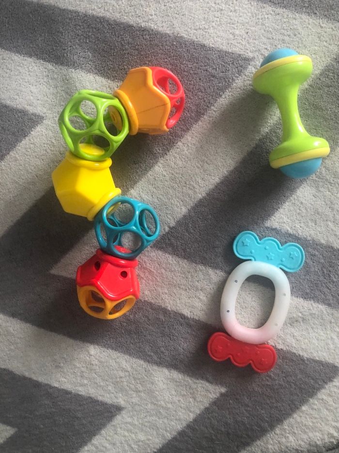 Le lot de 3 hochet pour bébé - photo numéro 2