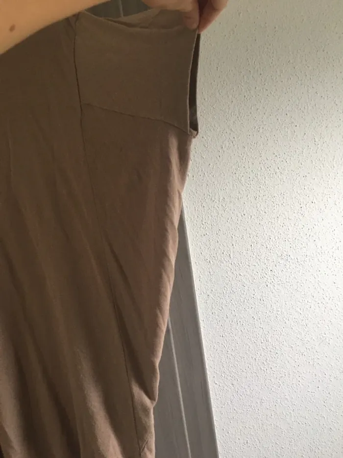 Top drapé beige zara - photo numéro 5
