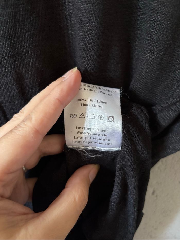 Top en lin taille S - photo numéro 7