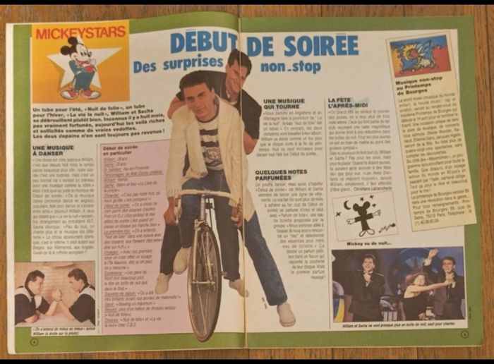 Ancien journal de mickey avec mini guide du chien à monter N°1918 de 1989 vintage - photo numéro 6