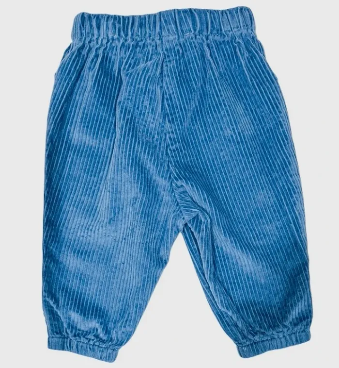 Marie Puce Pantalon 3 mois en velours NEUF - photo numéro 2